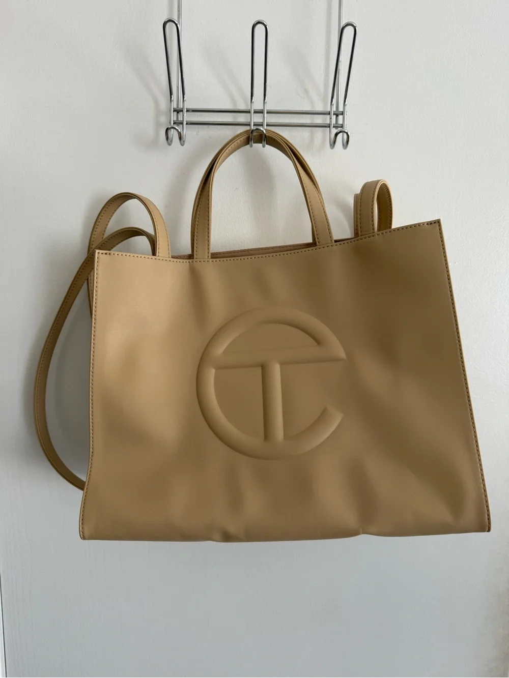 Telfar Medium Shopping Bag - Cream